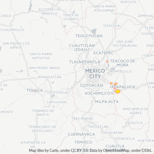 Dami ng Negosyo sa Postal Code 56616 - Xico, Estado ng Mehiko