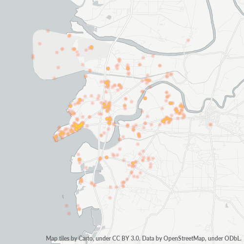 Business Concentration in Postal Code 614 - Taiwan
