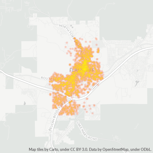 Mkusanyiko wa Biashara katika Posta 86001 - Flagstaff, Arizona