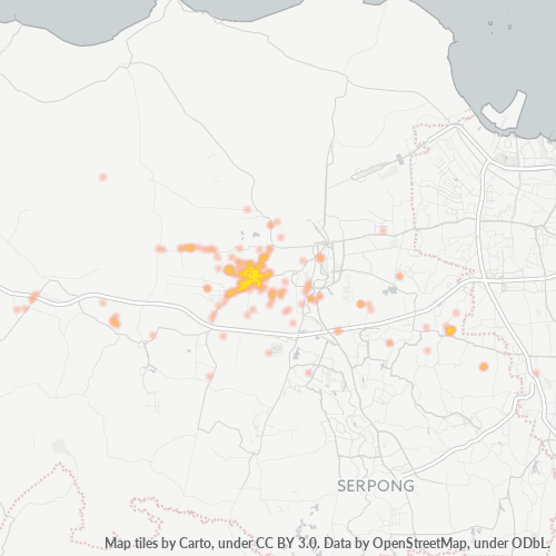 Dami ng Negosyo sa Postal Code 15134 - Tangerang, Banten