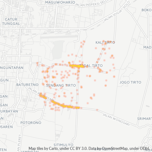 Dami ng Negosyo sa Postal Code 55573 - Sleman, Daerah Istimewa Yogyakarta