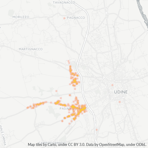 Dami ng Negosyo sa Postal Code 33037 - Passons, Friuli-Venezia Giulia