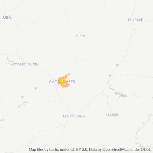 Dami ng Negosyo sa Postal Code 36770-000 - Cataguases, Minas Gerais