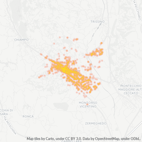 Dami ng Negosyo sa Postal Code 36071 - Arzignano, Veneto