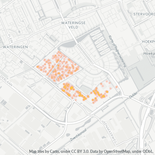 Dami ng Negosyo sa Postal Code 2292 - Wateringen, Provincie Zuid-Holland