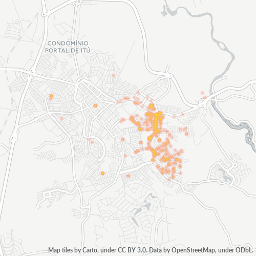 Dami ng Negosyo sa Postal Code 13304-000 - Itu, São Paulo