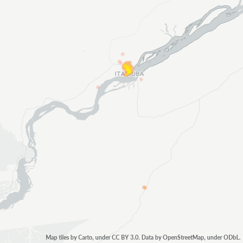 Dami ng Negosyo sa Postal Code 68180-000 - Itaituba, Pará