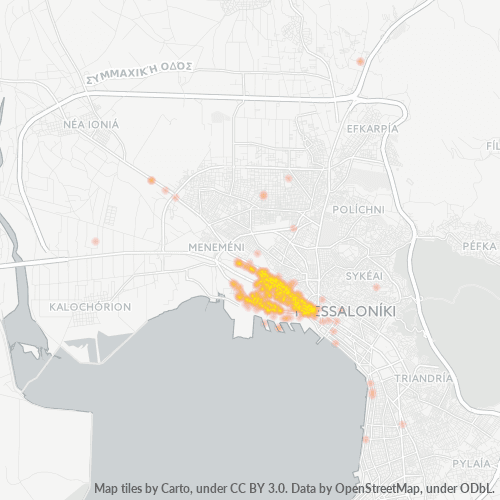 Dami ng Negosyo sa Postal Code 546 27 - Tesalonica, Central Macedonia