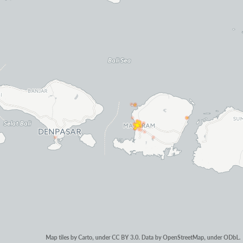 Dami ng Negosyo sa Postal Code 83126 - Mataram, West Nusa Tenggara