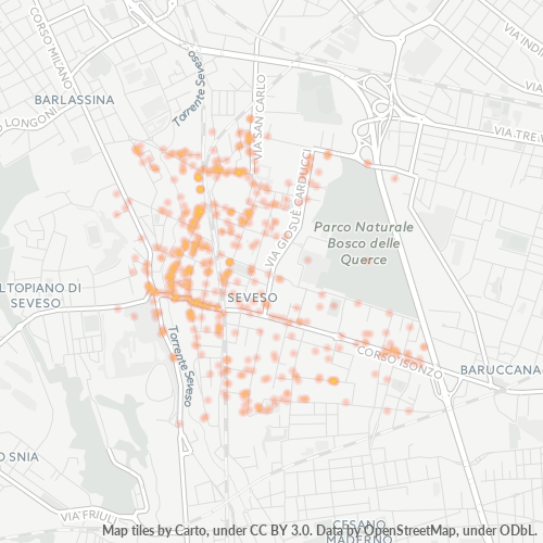 Dami ng Negosyo sa Postal Code 20822 - Seveso, Lombardy