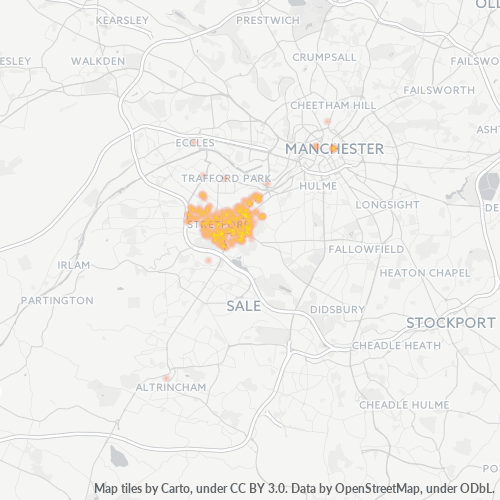 Dami ng Negosyo sa Postal Code M32 - United Kingdom