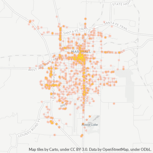Mkusanyiko wa Biashara katika Posta 65340 - Missouri