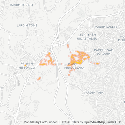 Dami ng Negosyo sa Postal Code 06816-000 - Embu, São Paulo