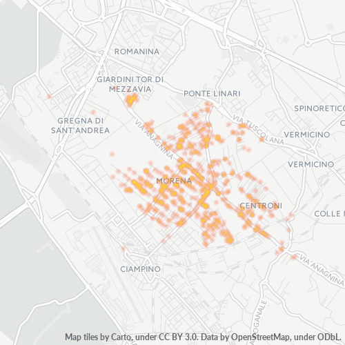 Dami ng Negosyo sa Postal Code 00118 - Roma, Lazio