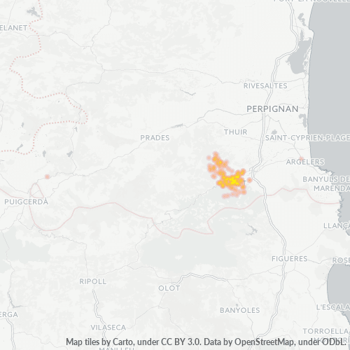 Concentració d'empreses a Codi Postal 66400 - Oms, Llenguadoc-Rosselló