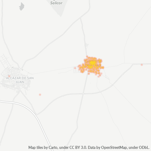 Dami ng Negosyo sa Postal Code 13610 - Campo de Criptana, Castilla-La Mancha