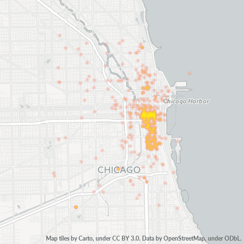 Mkusanyiko wa Biashara katika Posta 60604 - Chicago, Illinois