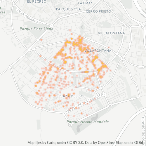 Bedrijfsconcentratie in Postcode 28938 - Móstoles, Madrid (autonome gemeenschap)