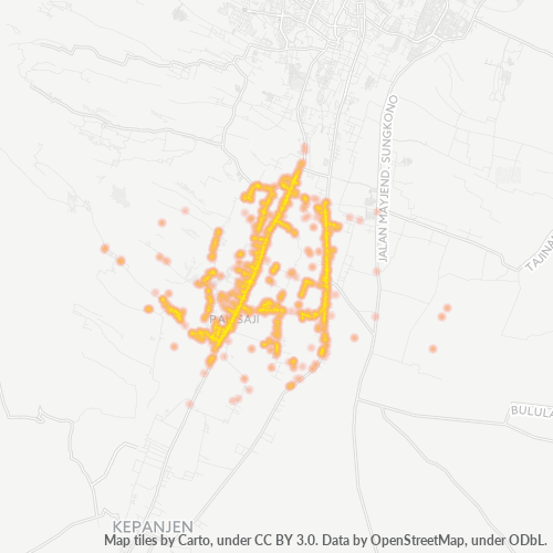 Dami ng Negosyo sa Postal Code 65162 - Malang, Silangang Java