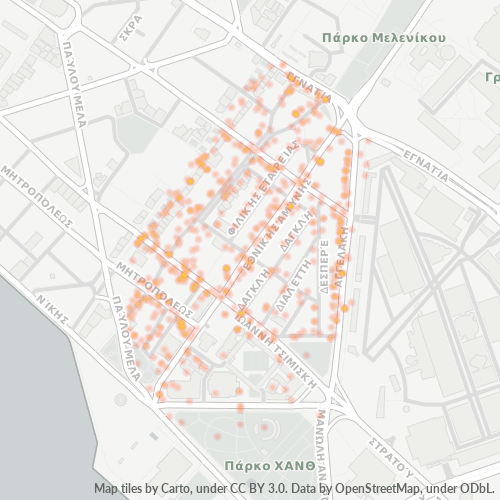 Dami ng Negosyo sa Postal Code 546 21 - Tesalonica, Central Macedonia