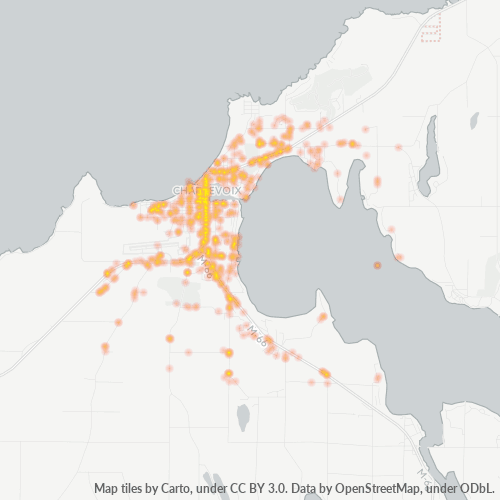 Mkusanyiko wa Biashara katika Posta 49720 - Charlevoix, Michigan