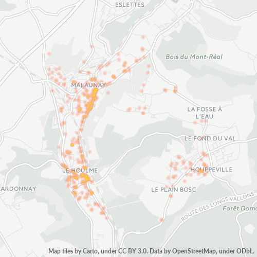 Dami ng Negosyo sa Postal Code 76770 - Le Houlme, Ilayang Normandia