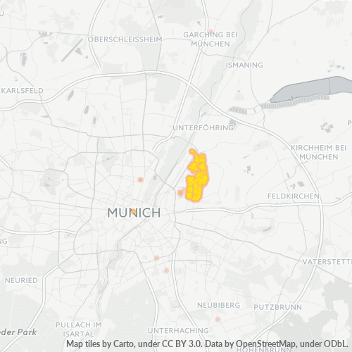Konsentrasi Perniagaan di Poskod 81927 - Munich, Bavaria