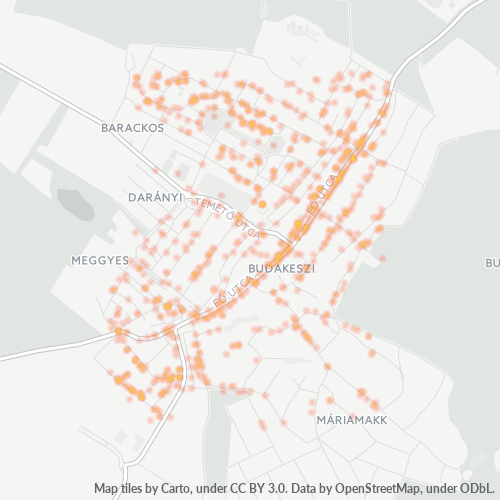 Dami ng Negosyo sa Postal Code 2092 - Budakeszi, Pest megye