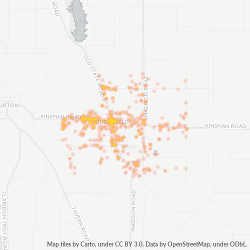 Mkusanyiko wa Biashara katika Posta 44062 - Ohio