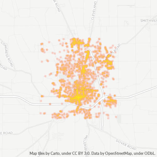 Mkusanyiko wa Biashara katika Posta 44691 - Ohio
