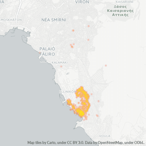 Business Concentration in Postal Code 166 75 - Greece