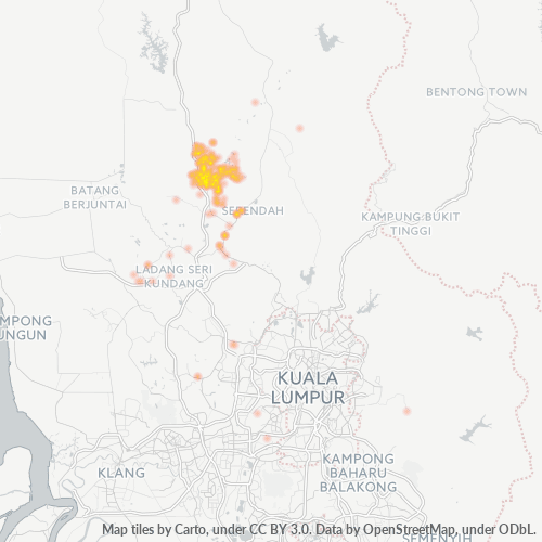 Dami ng Negosyo sa Postal Code 48300 - Rawang, Selangor
