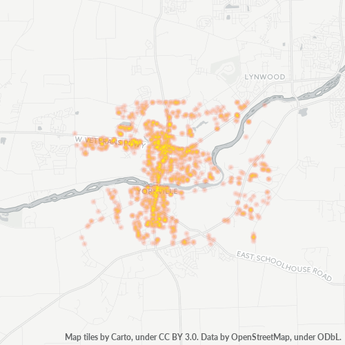 Business Concentration in Zip Code 60560 - Yorkville, Illinois