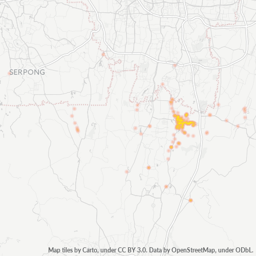 Dami ng Negosyo sa Postal Code 16453 - Curug, Kanlurang Java