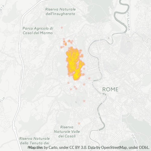 Dami ng Negosyo sa Postal Code 00136 - Roma, Lazio