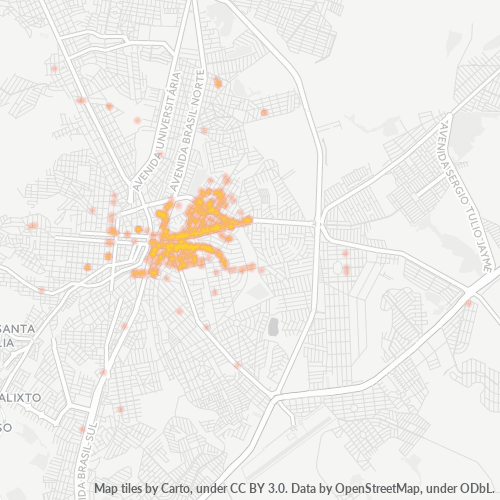Dami ng Negosyo sa Postal Code 75113-000 - Anápolis, Goiás