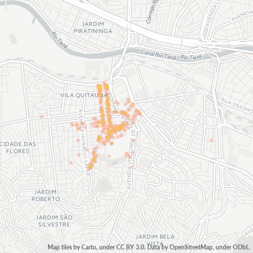 Dami ng Negosyo sa Postal Code 06110-000 - Osasco, São Paulo
