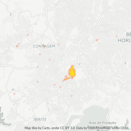 Dami ng Negosyo sa Postal Code 32215-000 - Contagem, Minas Gerais