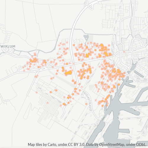 Business Concentration in Postal Code 26723 - Emden, Lower Saxony