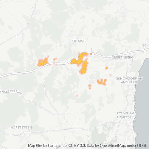 Business Concentration in Postal Code 86949 - Windach, Bavaria