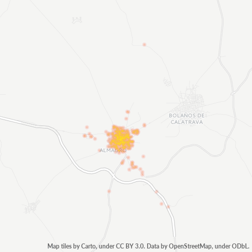 Dami ng Negosyo sa Postal Code 13270 - Almagro, Castilla-La Mancha