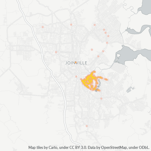 Dami ng Negosyo sa Postal Code 89207-000 - Joinville, Santa Catarina