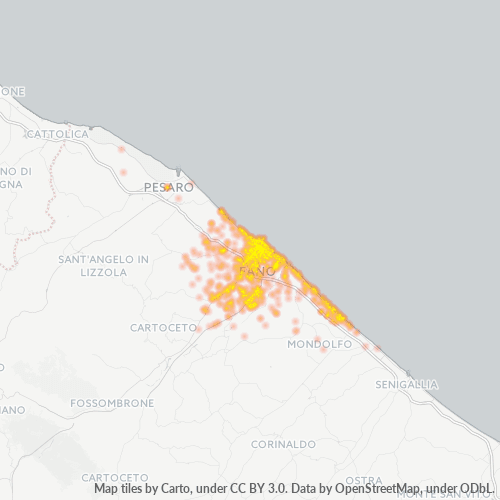 Dami ng Negosyo sa Postal Code 61032 - Fano, Marche
