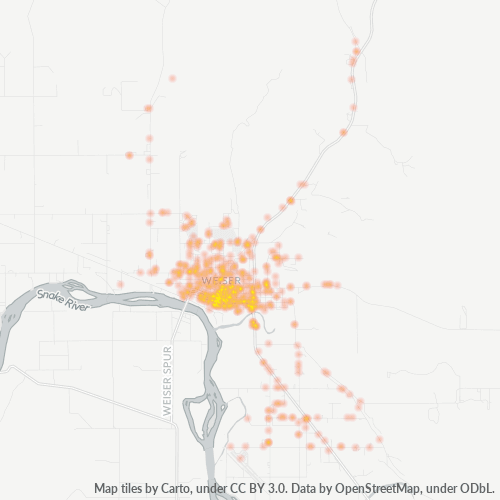 Mkusanyiko wa Biashara katika Posta 83672 - Weiser, Idaho