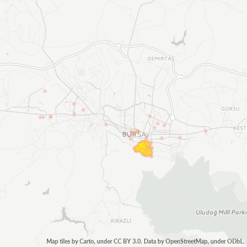 Mkusanyiko wa Biashara katika Posta 16360 - Bursa, Mkoa wa Bursa