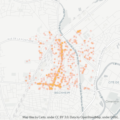 Dami ng Negosyo sa Postal Code 67800 - Bischheim, Alsace
