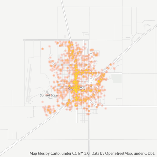 Mkusanyiko wa Biashara katika Posta 73942 - Guymon, Oklahoma