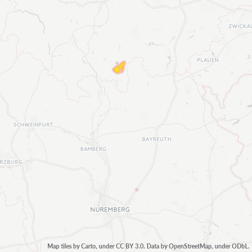 Business Concentration in Postal Code 96523 - Lauscha, Thuringia