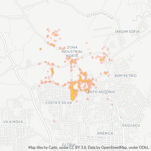 Dami ng Negosyo sa Postal Code 89219-000 - Joinville, Santa Catarina