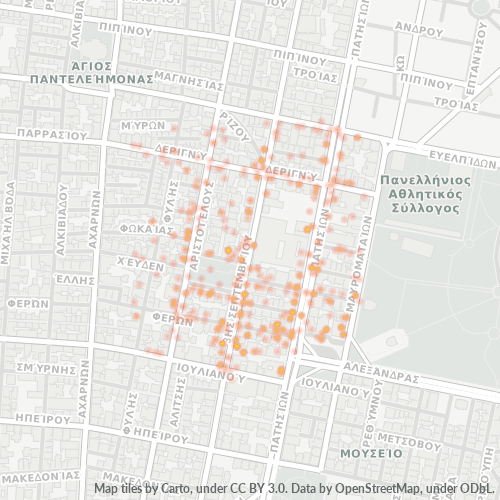 Dami ng Negosyo sa Postal Code 104 34 - Atenas, Attica